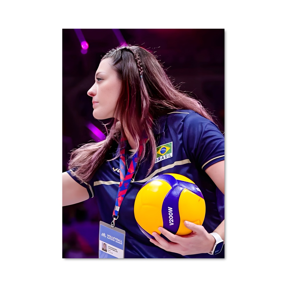 Poster Volleyball league repousser